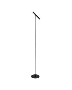 BF0001 LED-staande lamp 6W 2700K Dimbaar Zwart