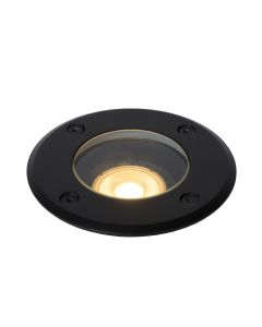BILTIN Grondspot Buiten Ø 10,8 cm 1xGU10 IP67 Zwart
