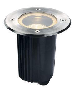 DASAR 80 rond edelstaal 1xGU10